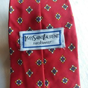 Yves Saint Laurent VTG Silk Neck Tie